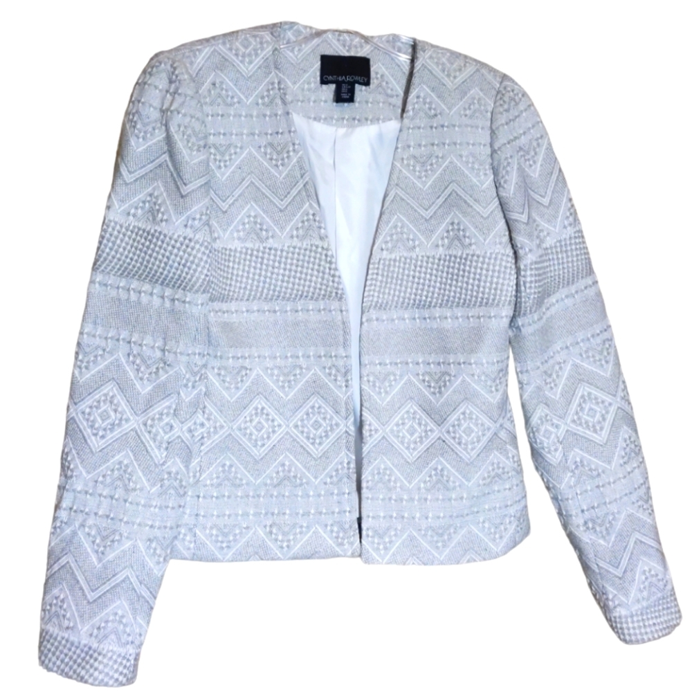 Cynthia Rowley Aztec print blazer